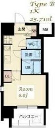 スプランディッド大山の物件間取画像